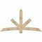 Ekena Millwork Alberta Rough Sawn Timber Gable Bracket, Douglas Fir, 84"W x 45"H x 4"D x 6"F, 13/12 Pitch GBW084X45X0406ALB00RDF - alternate 1